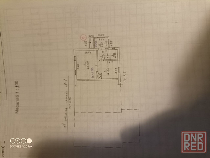 Рассрочка, Дом р-н Галактики (Макеевка), 47м.кв., Удобства Макеевка - изображение 11