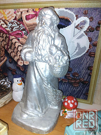 Дед Мороз Металлический Донецк - изображение 1