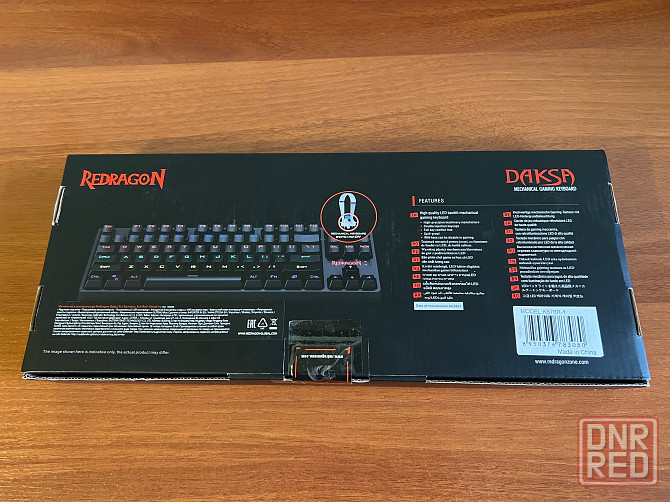 Продам механическую клавиатуру от фирмы redragon (В новом состоянии) Донецк - изображение 2