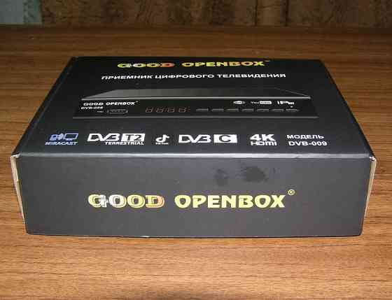 Телеприставка Т2, тюнер, приёмник для цифрового телевидения Good Openbox DVB-009 Донецк