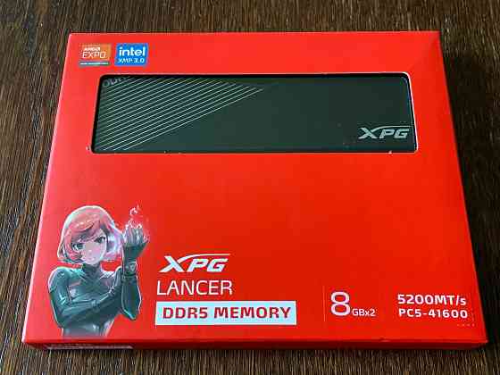 Память ADATA DDR5-5200 16GB PC5-41600 XPG Lancer (2x8GB) Донецк