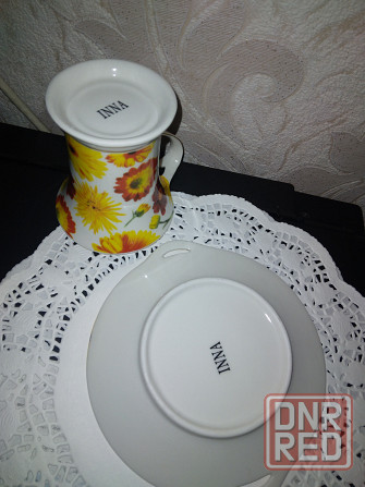 Подарок Чайная пара Кружка с блюдцем Донецк - изображение 5