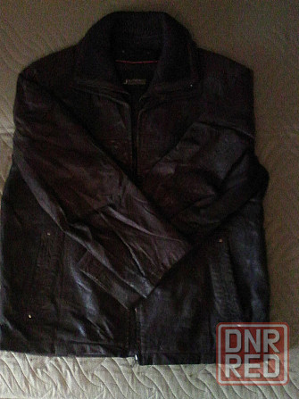 Куртка коричневая "крек" Донецк - изображение 1