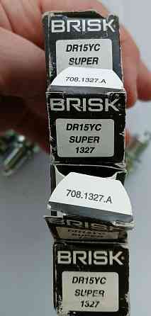 Свечи зажигания BRISK DR15YC SUPER 1327 (Czech Republic) Донецк