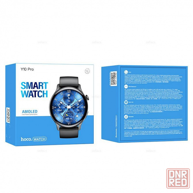 Смарт часы Hoco Watch Y10 Pro черный Макеевка - изображение 1