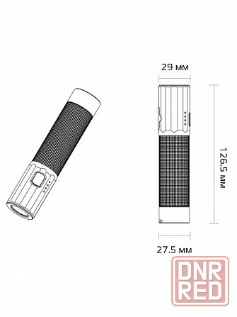 Фонарь светодиодный NexTool Outdoor Strong Light Flashlight (NE20069) 1200 Lumens Макеевка - изображение 7