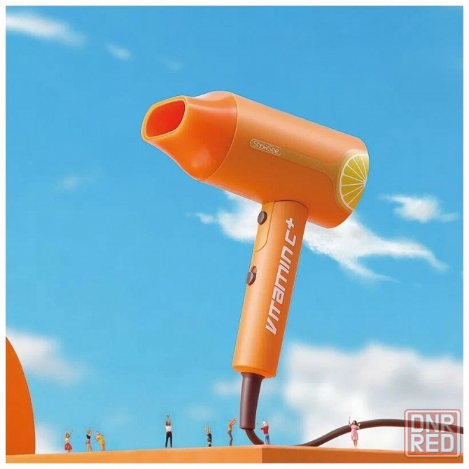 Фен Xiaomi ShowSee Hair Dryer Vitamin C+ VC100 оранжевый Макеевка - изображение 4