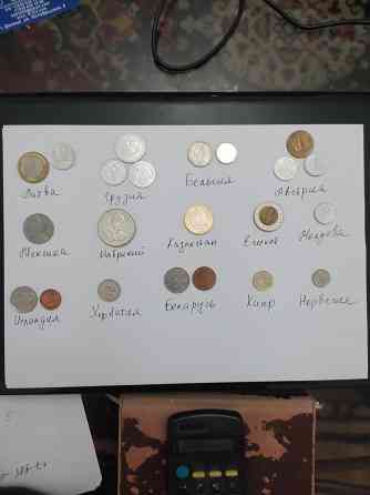 Монеты стран мира ,жетоны Макеевка