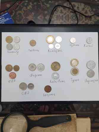Монеты стран мира ,жетоны Макеевка