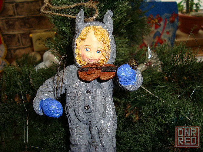 Игрушка из ваты, ватная игрушка на елку или подарок Макеевка - изображение 5