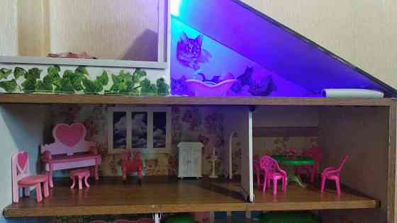 Кукольный домик с подсветкой Донецк