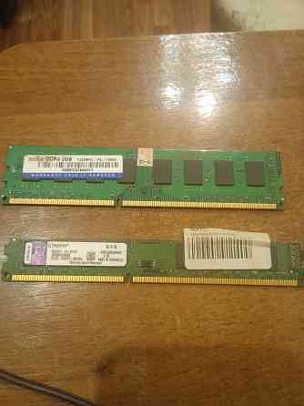 Память DDR 3 4 GB 2 планки по 2 GB Горловка