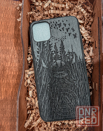 Деревянный чехол на IPhone 11 Pro Max Донецк - изображение 4