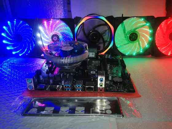 Новый комплект Ryzen 5 3500 + плата B450M с 16Гб памяти DDR4 Горловка