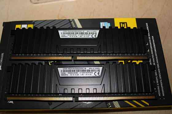 Оперативная память DDR4 16GB 3200MHz Corsair Vengeance LPX Макеевка