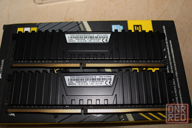 Оперативная память DDR4 16GB 3200MHz Corsair Vengeance LPX Макеевка - изображение 3