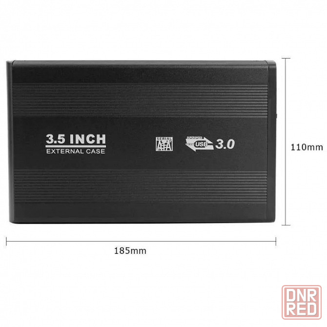 Внешний карман для жесткого диска 3,5" USB 3.0 для HDD/SSD Макеевка - изображение 2