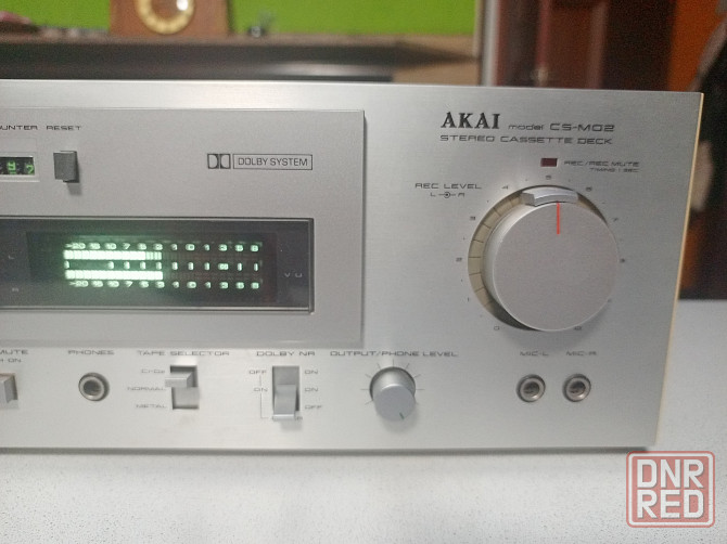 Винтажный кассетный магнитофон "Akai" CS-M02 Донецк - изображение 2