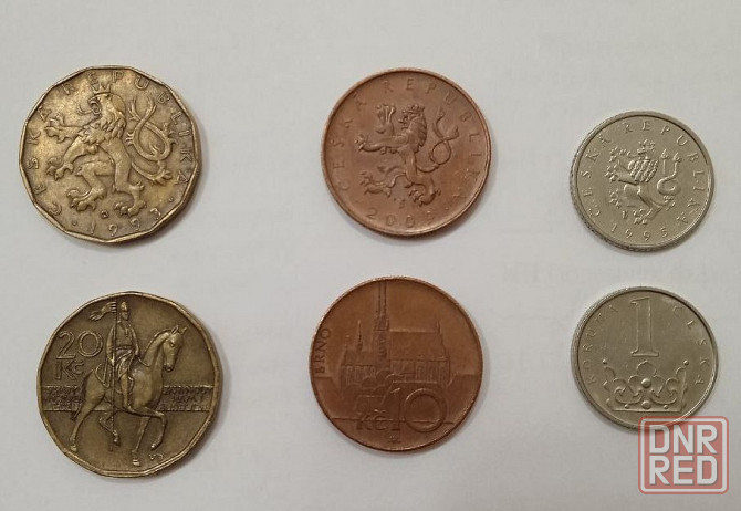 Монетки Чехия Донецк - изображение 1