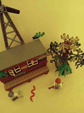 Lego домик, дерево, человечки, оригинал, лего Донецк