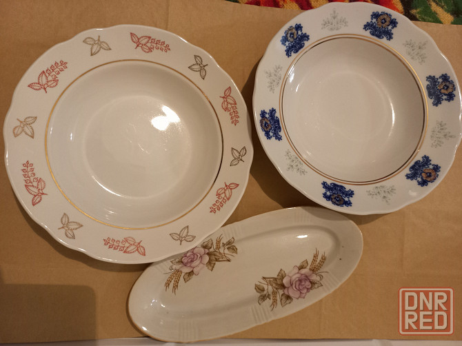 Две тарелки. Селедочница в подарок! Донецк - изображение 2