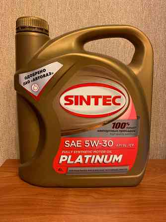 Моторное масло SINTEC PLATINUM 5W-30 SL/CF 4 л Донецк