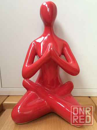 Статуэтка Йогиня в медитации. Керамика. 23 см Донецк - изображение 1