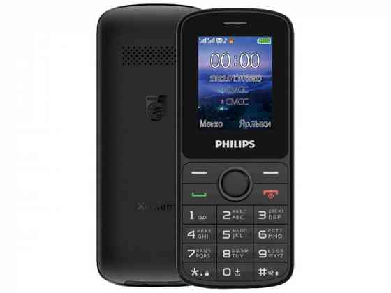 Телефон мобильный Philips Xenium E2101 черный Донецк