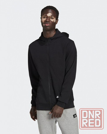 Новая Толстовка Adidas Sportswear Future Icons Doubleknit Full-Zip Sweatshirt. Размер RU 56-58 / XL Донецк - изображение 2