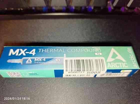 Продаю новую (запечатанную) термопасту Arctic Cooling MX-4 (2019) 4г. [ACTCP00002B] Макеевка