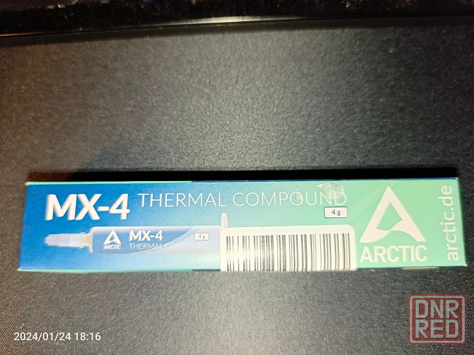 Продаю новую (запечатанную) термопасту Arctic Cooling MX-4 (2019) 4г. [ACTCP00002B] Макеевка - изображение 1