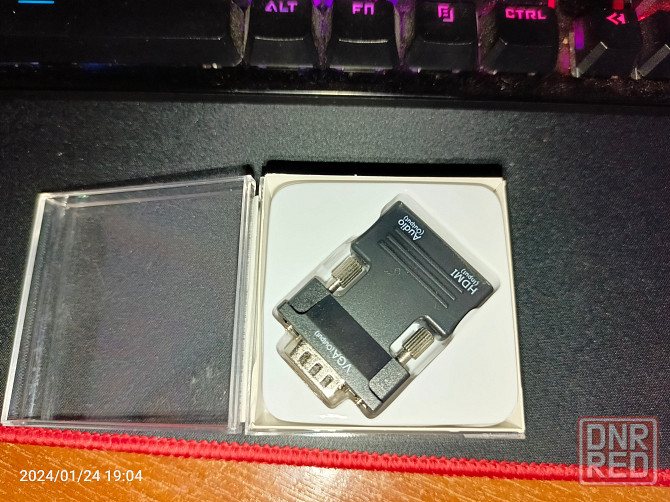 Продаю новый переходник - конвертер HDMI - VGA+Jack 3.5 для соединения компьютера и монитора Макеевка - изображение 2