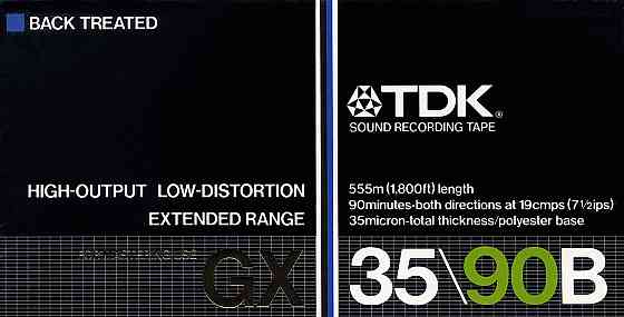 TDK (Япония) модель GX 35\90B катушка с магнитной лентой бобина ( профи ) Донецк
