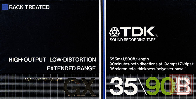 TDK (Япония) модель GX 35\90B катушка с магнитной лентой бобина ( профи ) Донецк - изображение 2