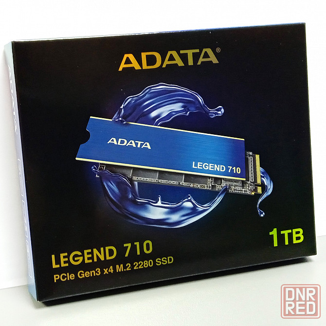 SSD A-Data Legend 710 1ТБ, M.2 2280, PCI-E Gen3 x4 Донецк - изображение 1