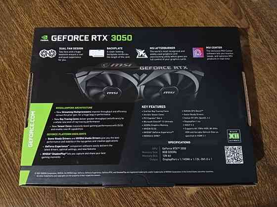 Новая видеокарта MSI GeForce RTX 3050 Шахтерск