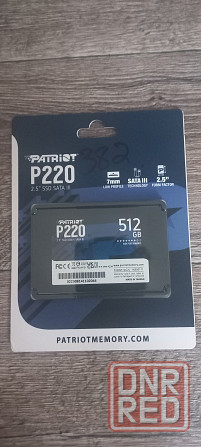 Ssd диск Patriot P220 512 гб - твердотельный накопитель Донецк - изображение 1