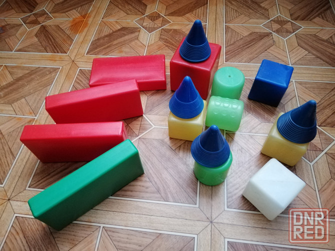 Продам кубики детские пластмассовые Донецк - изображение 3