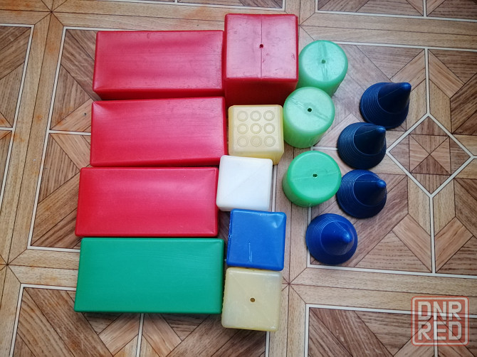 Продам кубики детские пластмассовые Донецк - изображение 2