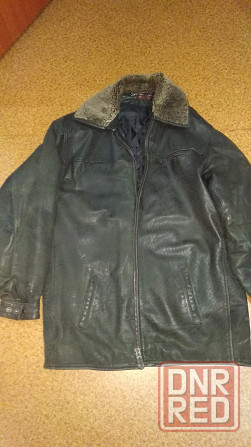Мужская кжаная куртка 52-54 размер Донецк - изображение 5