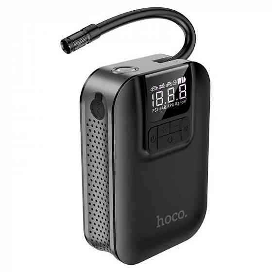 Компрессор автомобильный Hoco S53 Breeze portable smart air pump Макеевка
