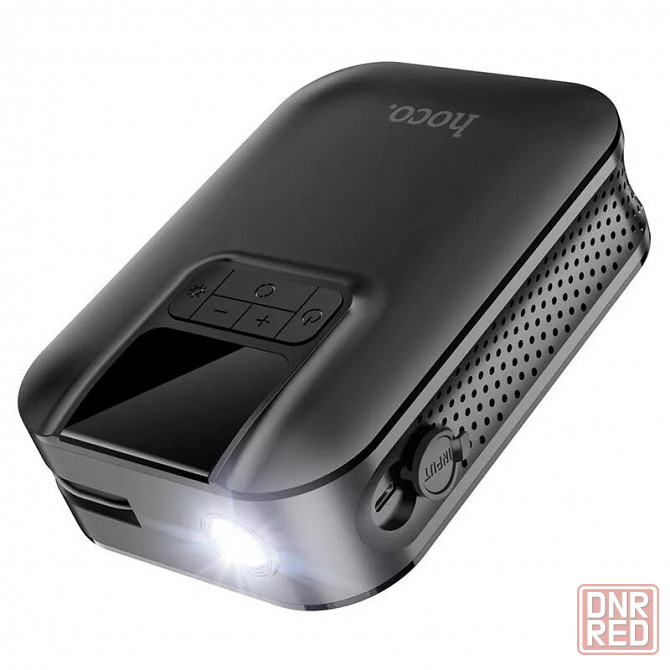 Компрессор автомобильный Hoco S53 Breeze portable smart air pump Макеевка - изображение 8