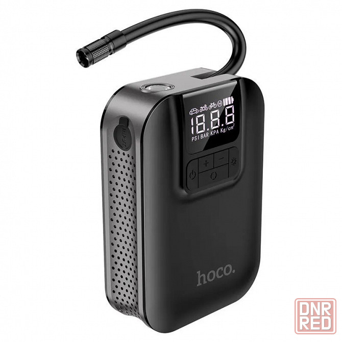 Компрессор автомобильный Hoco S53 Breeze portable smart air pump Макеевка - изображение 5