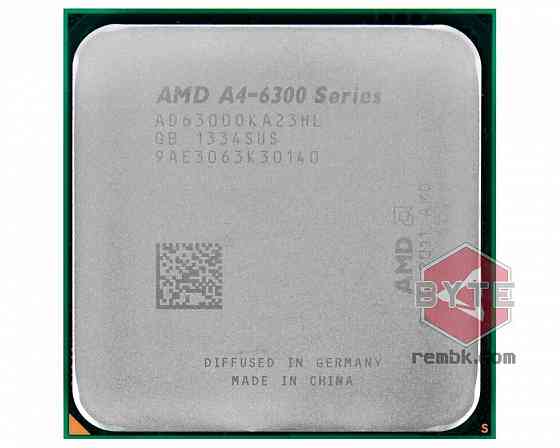 Процессор AMD A4-6300 FM2, 2 x 3700 МГц Б/У |Гарантия Донецк