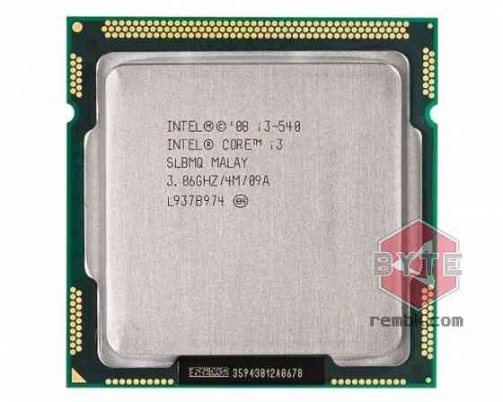Процессор Intel Core i3-540 (LGA 1156, 2 ядра, 3067 МГц) Б/У |Гарантия Донецк