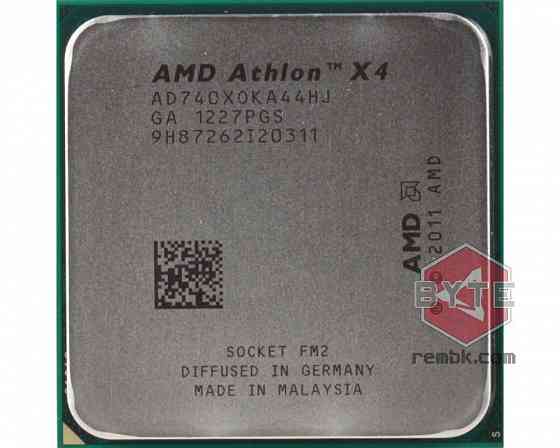 Процессор AMD Athlon II X4 740 (FM2, 4 ядра, 3.7 ГГц) AD740XOKA44HJ Б/У |Гарантия Донецк