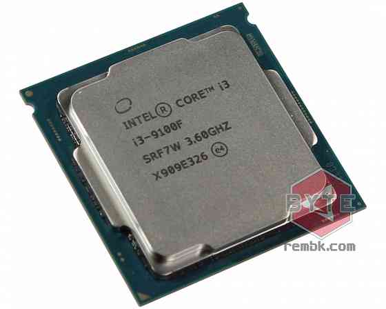 Процессор Intel Core i3-9100F LGA1151 v2, 4 x 3600 МГц, OEM Б/У |Гарантия Донецк