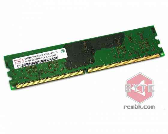 Оперативная память DIMM DDR2 Hynix 256 МБ 533 МГц CL4 (HYMP532U64BP6-C4) Б/У |Гарантия Донецк
