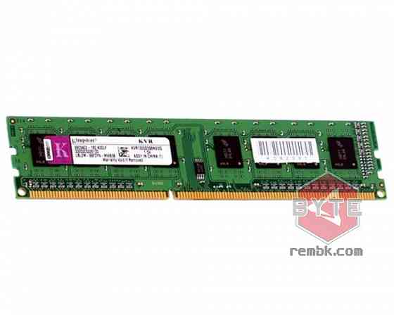 Оперативная память DIMM DDR3 Kingston 2 GB 1333 МГц (KVR1333D3S8N9/2G) Б/У |Гарантия Донецк