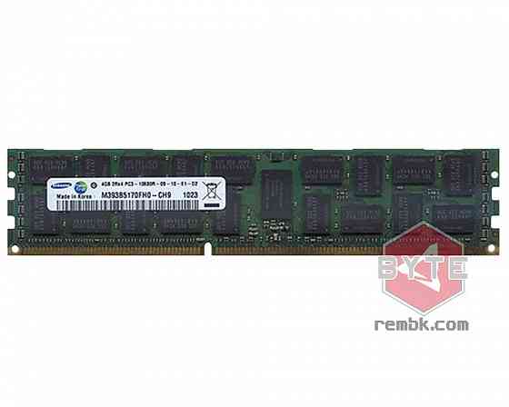 Оперативная память DIMM DDR3 Samsung 4Гб 1333МГц (M393B5170FH0-CH9) ECC Б/У |Гарантия Донецк